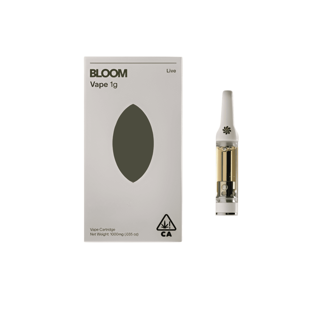 Bloom | Vape Cart | 1g | Live Resin | Space Face
