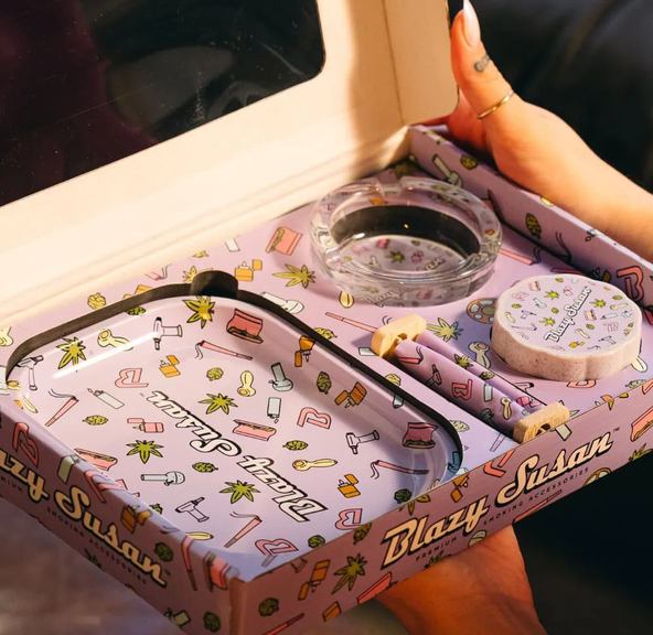 Blazy Susan Smoker's Kit - $40