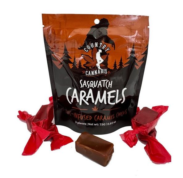 400MG Sasquatch Caramels