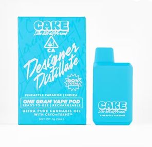 Cake - Electric Lemonade Designer Distillate Disposable Vape 1.25g