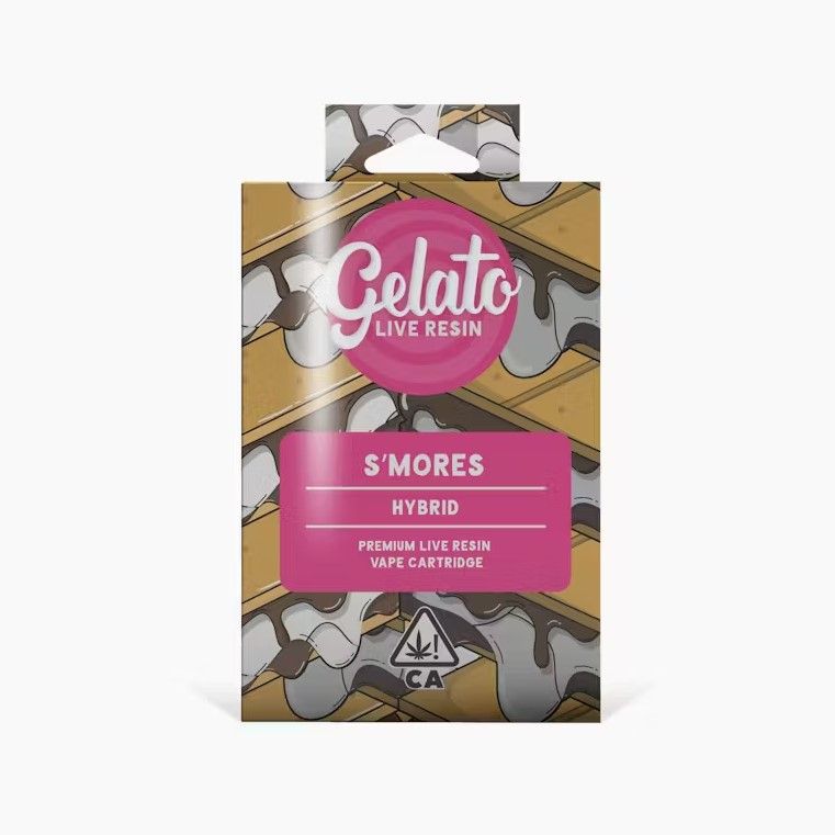 Gelato Live Resin Cartridge S'Mores 1g