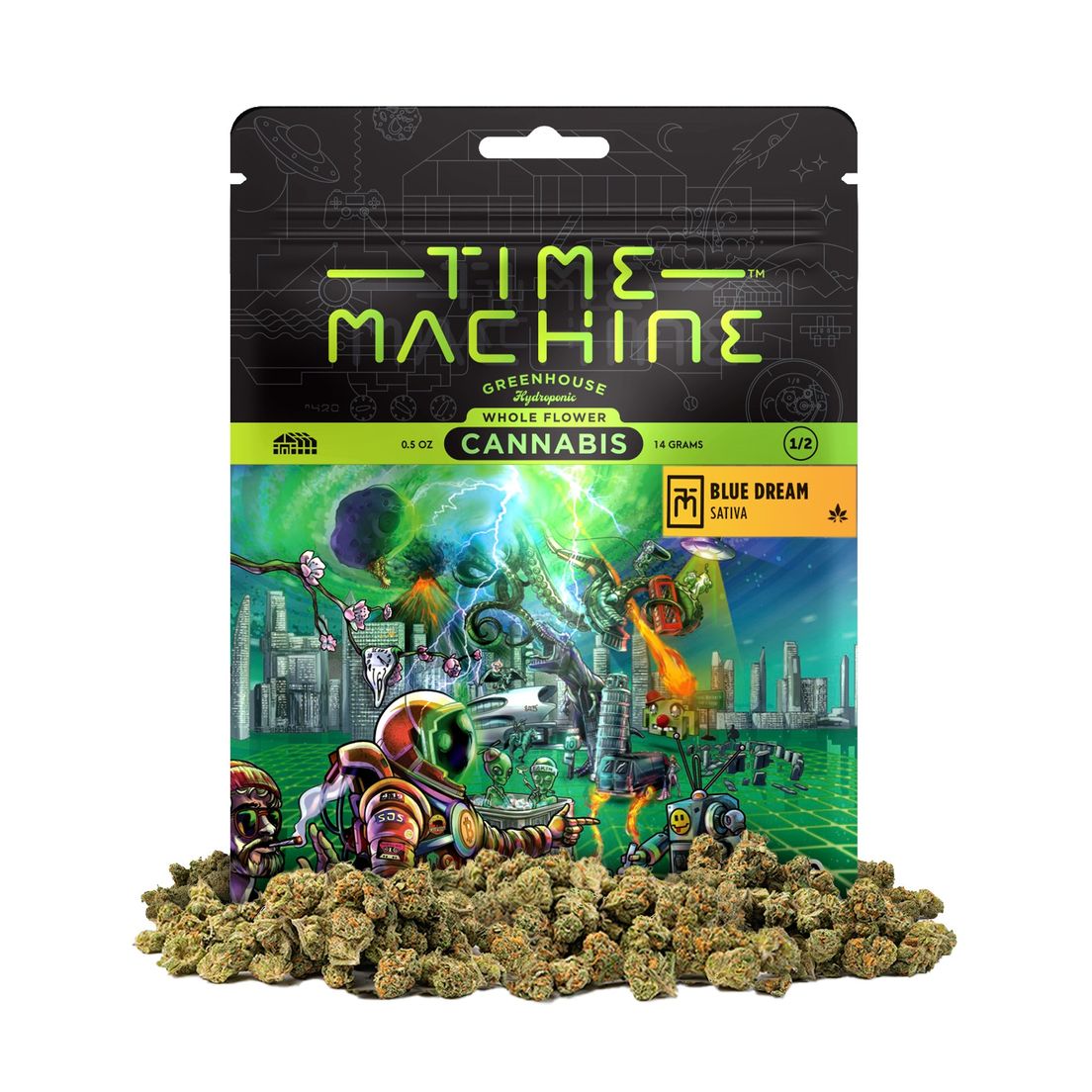 Time Machine Flower Blue Dream 14g