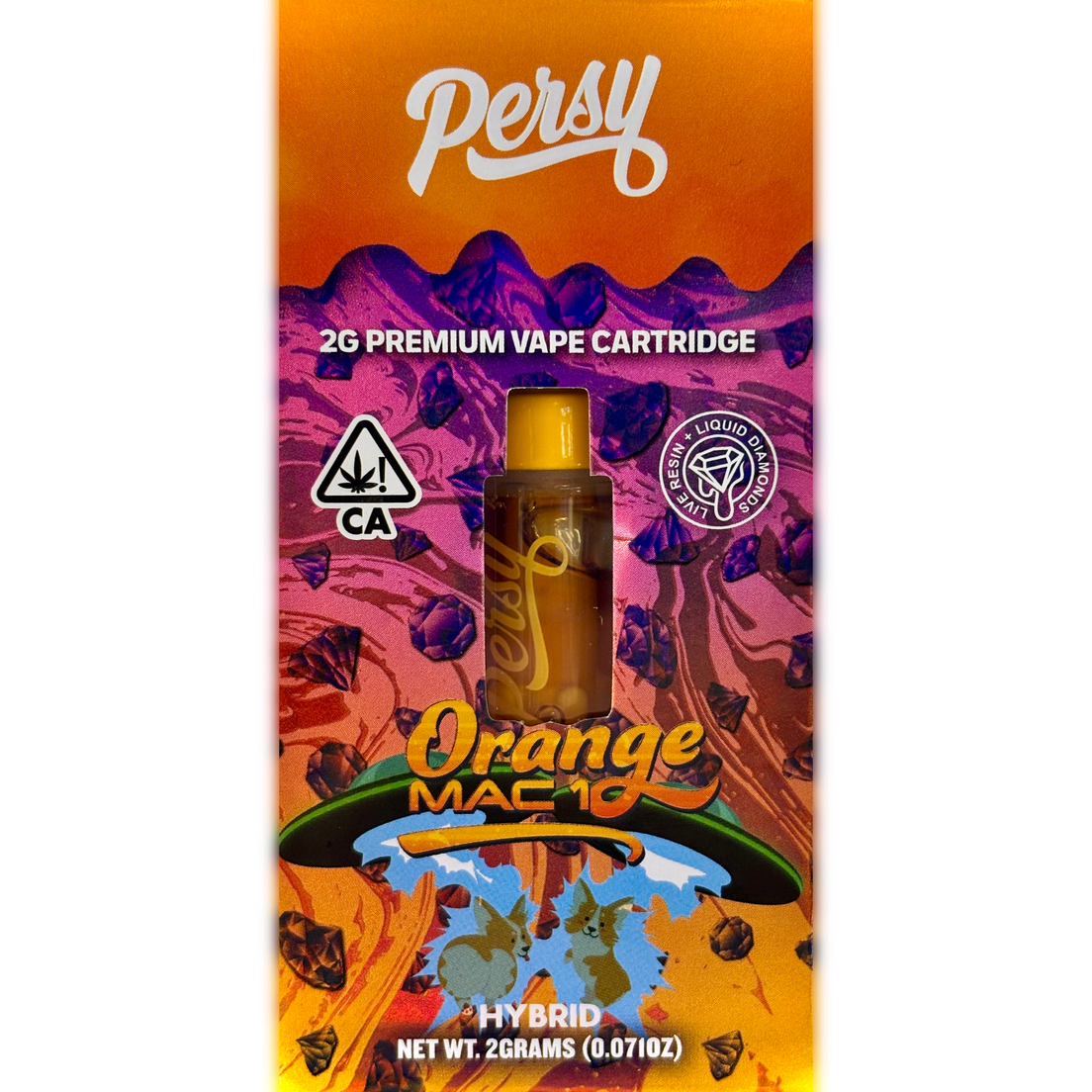 Persy - Orange Mac 1 - 2G 510 Cart
