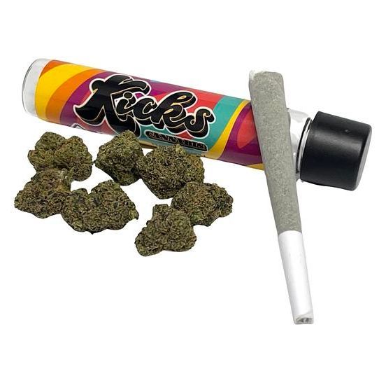 Kicks Pre-roll Animal Cookies 1g