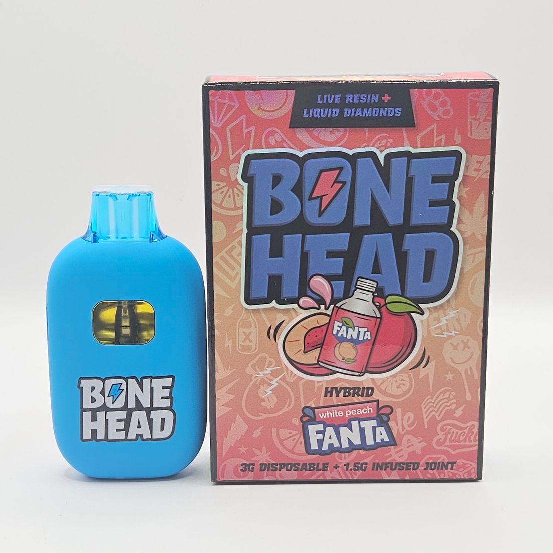 Bone Head - Disposable - White Peach Fanta - 3G
