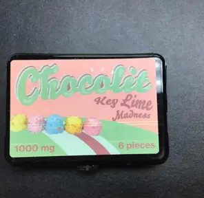 key lime 1000mg chocolates