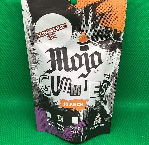 Mojo Medibles- Strawberry Kiwi- Gummies- 300mg