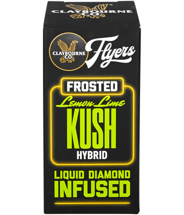 Claybourne Co. - Frosted Flyers - (x5) .5g Infused Prerolls - 2.5g - Lemon Lime Kush