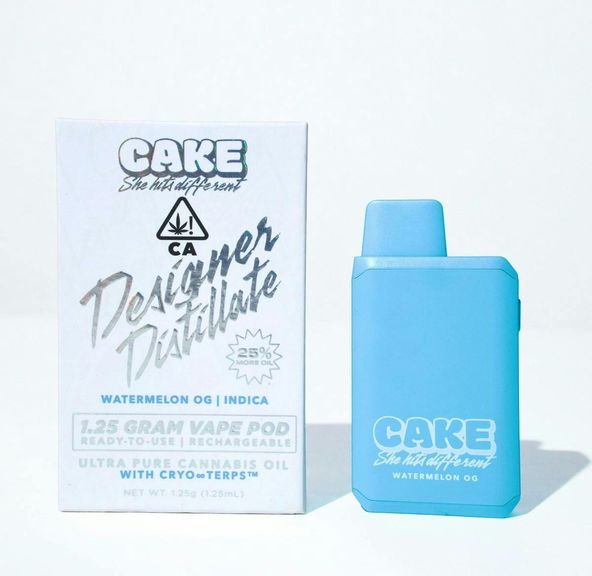CAKE- Watermelon OG Disposable 1.25g (I)