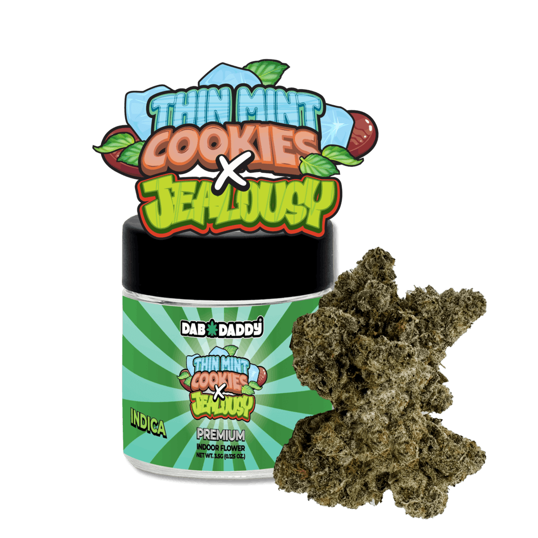 Dab Daddy- Thin Mint Cookies X Jealousy 14g (I)