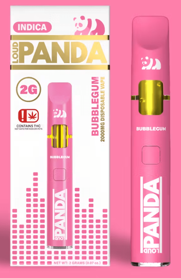 Loud Panda - Bubble Gum - 2g Disposable