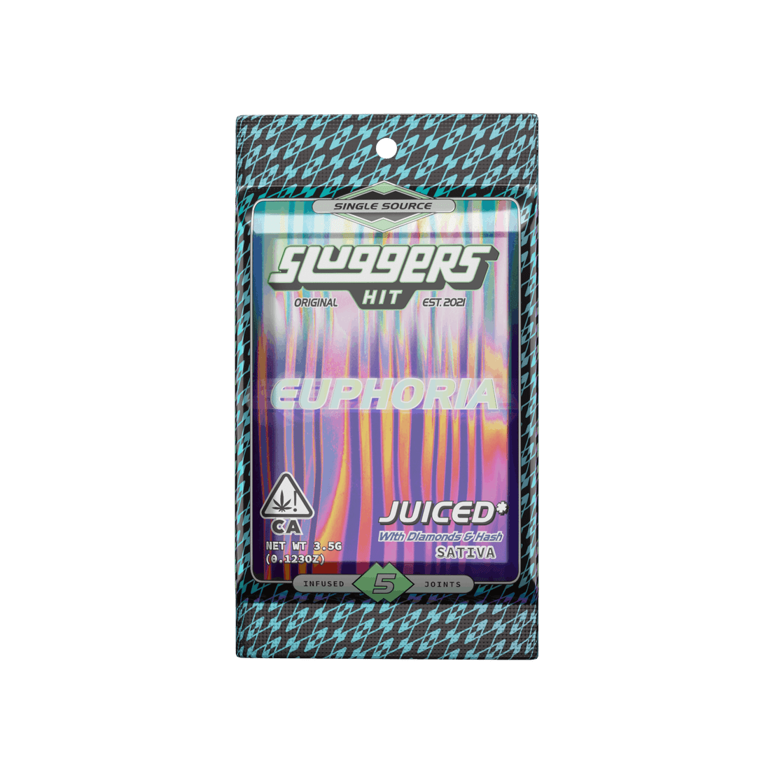 Sluggers - Euphoria Infused Prerolls 5pk - 3.5g