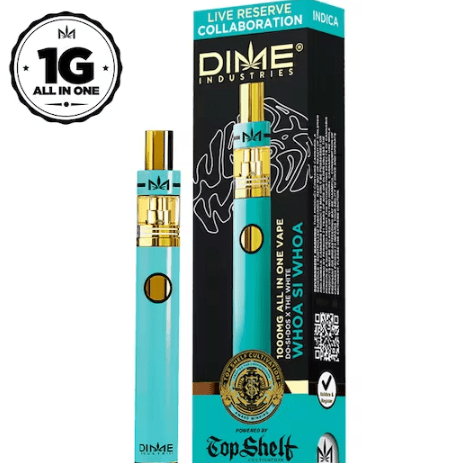 Whoa-Si-Whoa 1000mg  Top Shelf x Dime Industries Collaboration