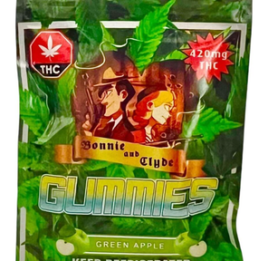 Bonnie and Clyde 420mg - Green Apple