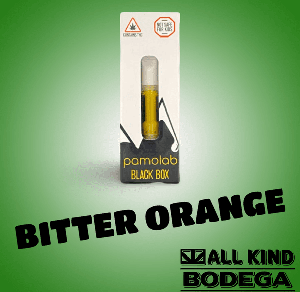 Bitter Orange 1g Cured Resin Vape Cart (@Pamolab)