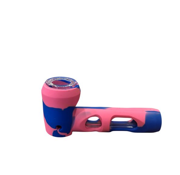 4" Spoon Pipe Swirl Colors Assorted