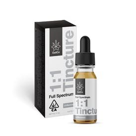 1. Outco 350mg THC/340mg CBD Full Spectrum Tincture - Unflavored (1:1) *SALE ITEM*
