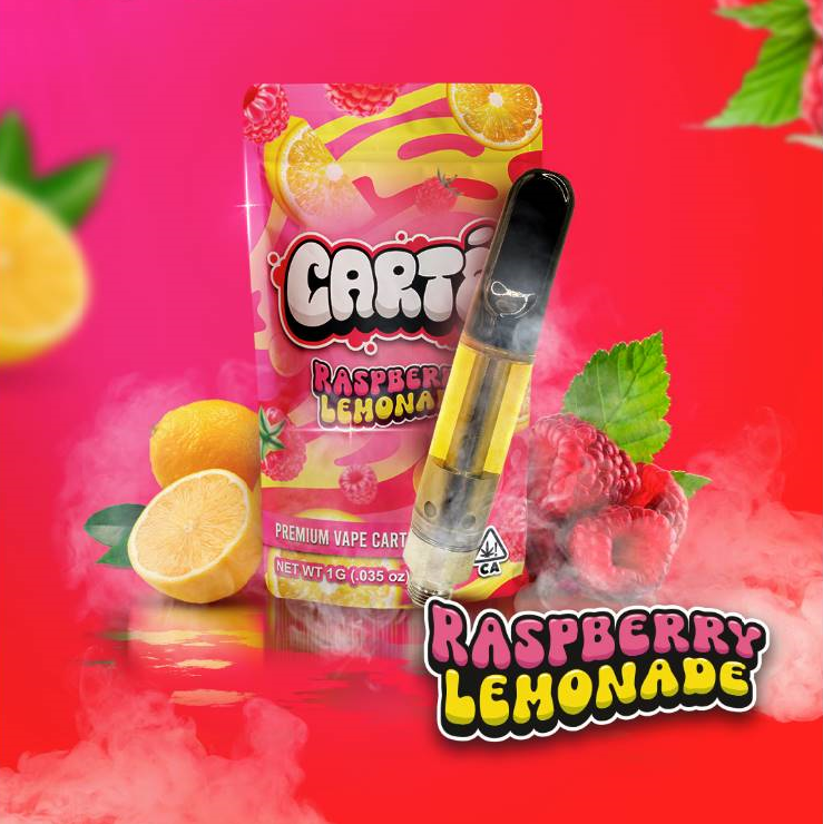 .⠀⠀CARTÉ 1g Raspberry Lemonade Cartridge