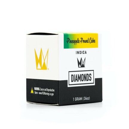 Pineapple Pound Cake Diamonds