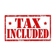 ALL TAXES INCLUDED