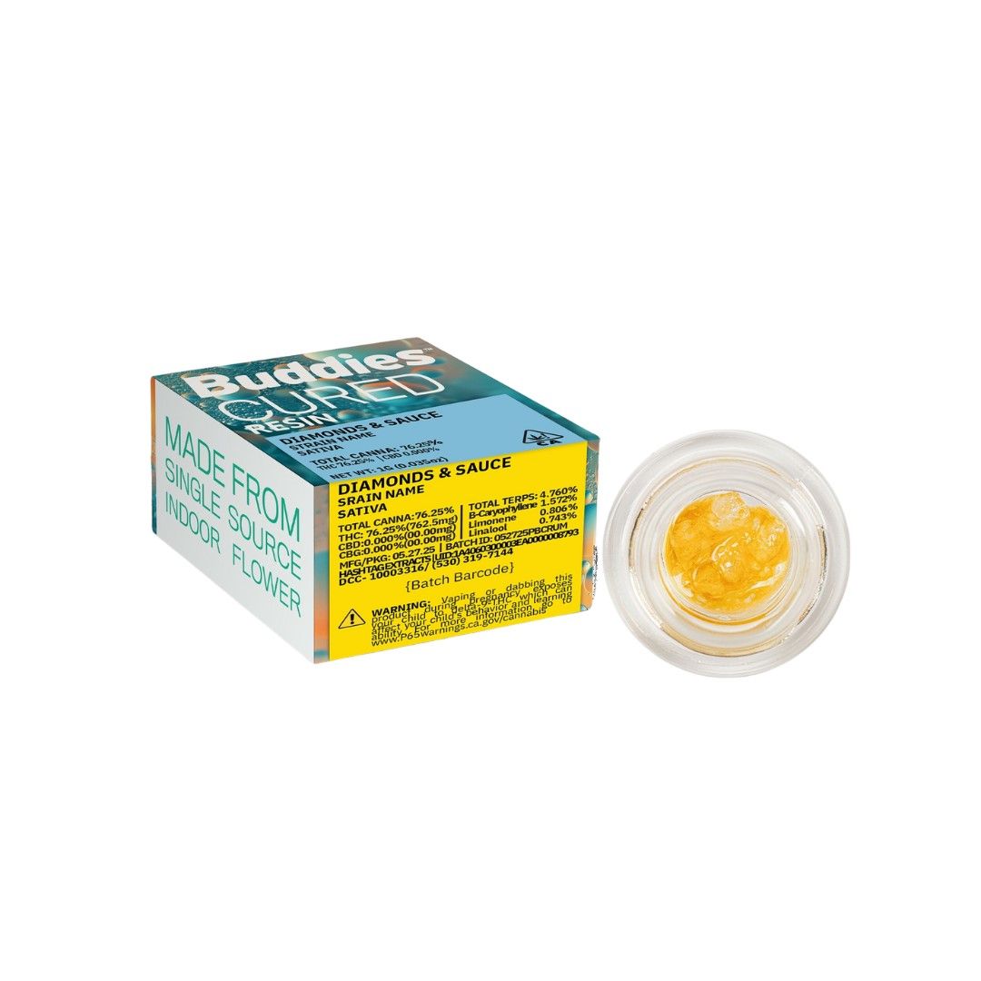 Buddies Cured Resin Diamonds Wonka 1g