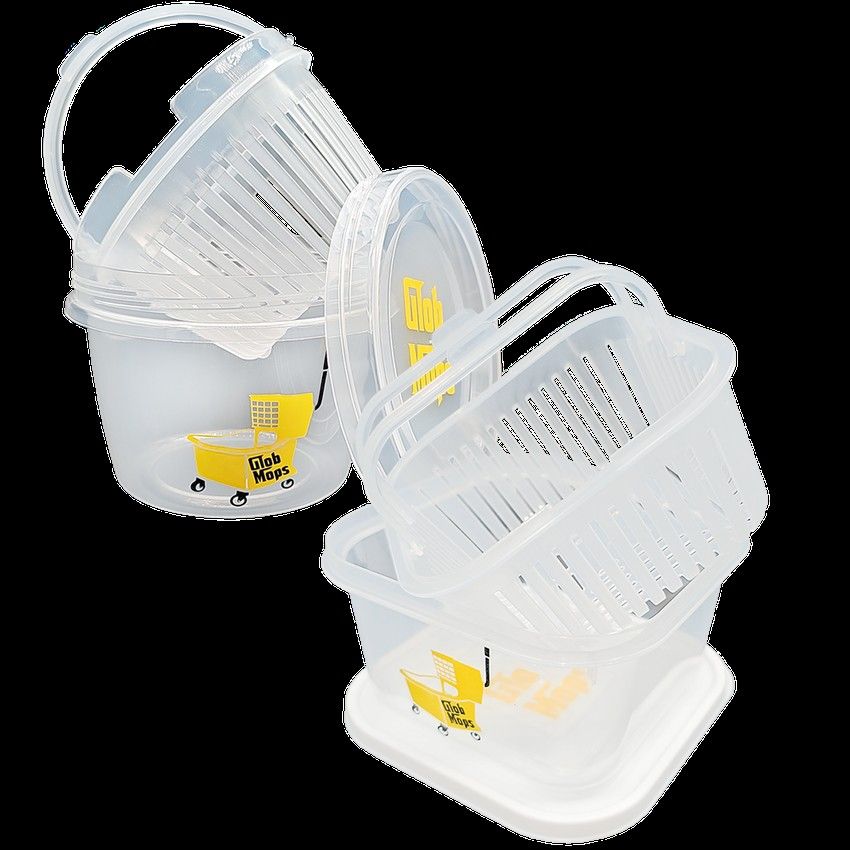 AFG- Glob Mops Mop Bucket Cleaning Container | Square