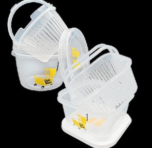 AFG- Glob Mops Mop Bucket Cleaning Container | Square