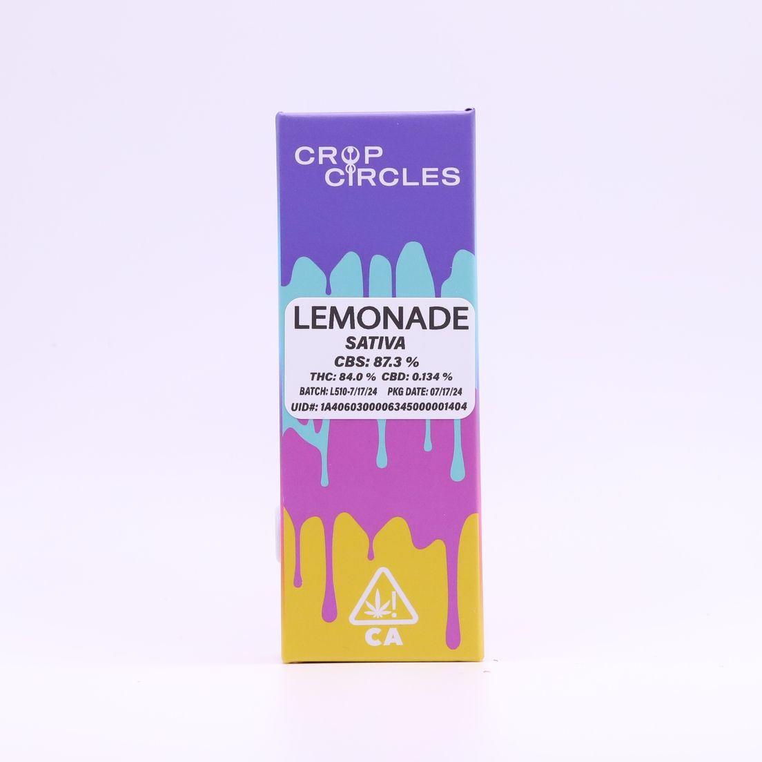 Crop Circles- LEMONADE 1G CARTRIDGE