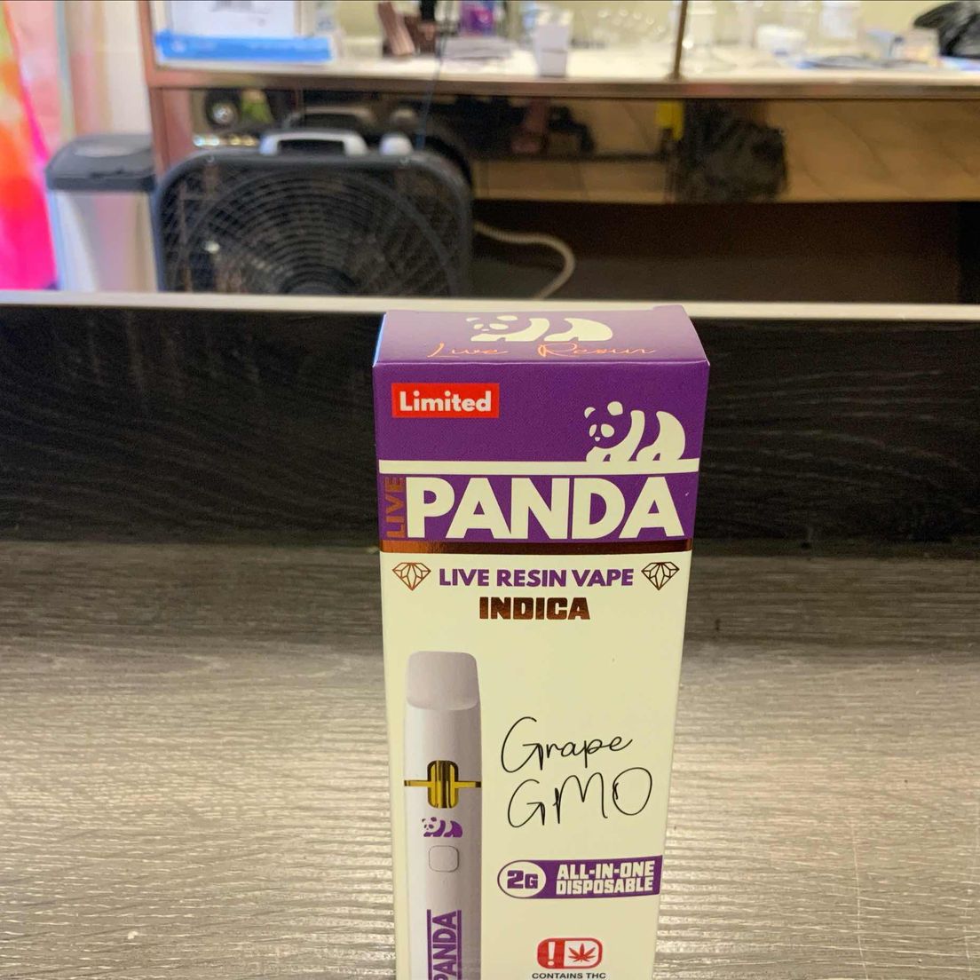 Grape GMO Live Panda Disposable 2G