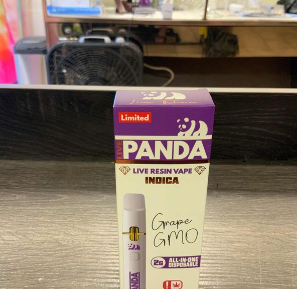 Grape GMO Live Panda Disposable 2G