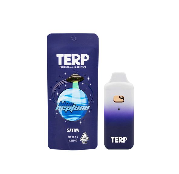 Terp | AIO Vape | 1g | Distillate | Blue Neptune