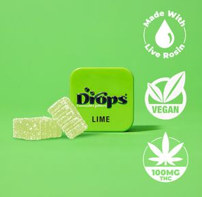 Drops Singles Lime Gummies 100mg
