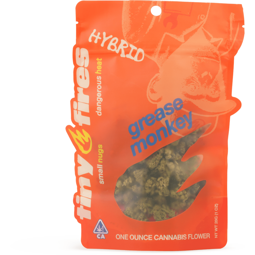 Tiny Fires | Flower | 28g | Smalls | Grease Monkey