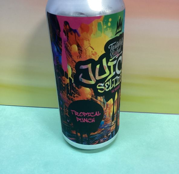 Tastefully Baked- Tropical Punch- JUICED- NANO- THC Infused- Seltzer- 100mg
