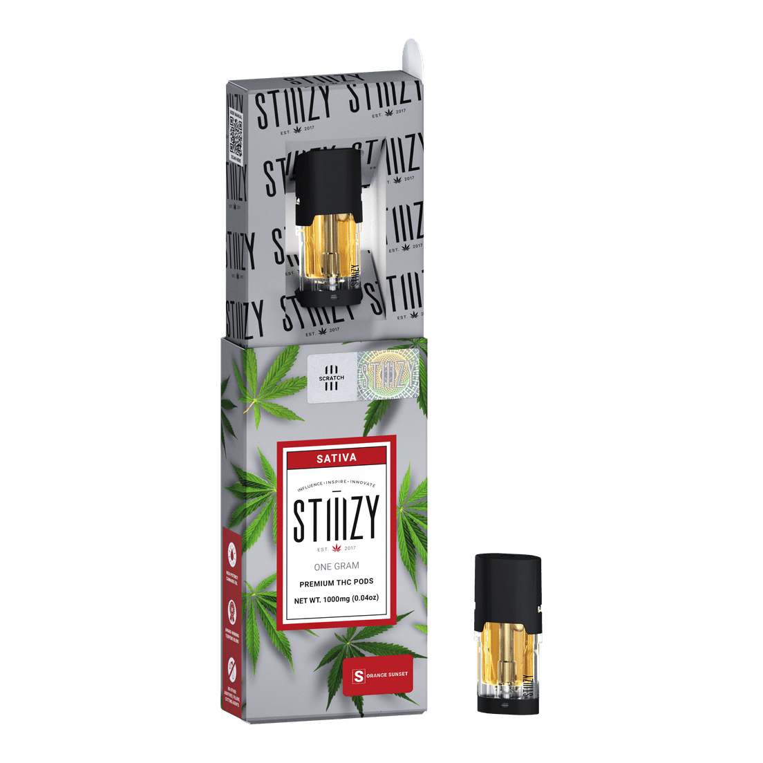 Stiiizy Pod 1g Orange Sunset $23
