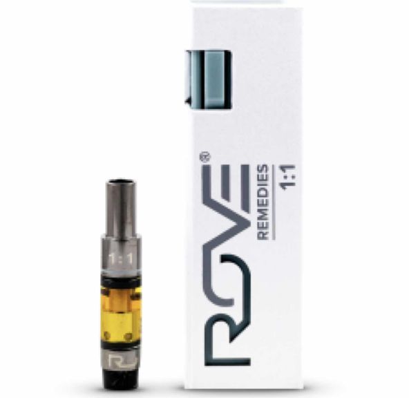 ROVE REMEDIES STRAWNANA 1:1 1G CART