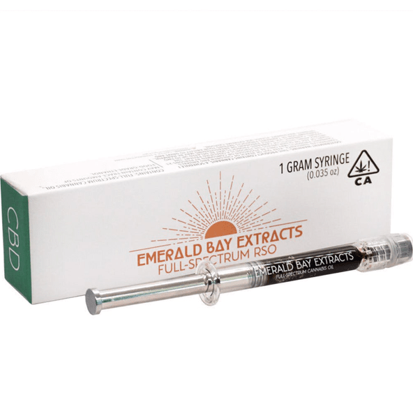 Emerald Bay Extracts Bubba's Blend 1g 3:1 CBD & THC RSO Syringe