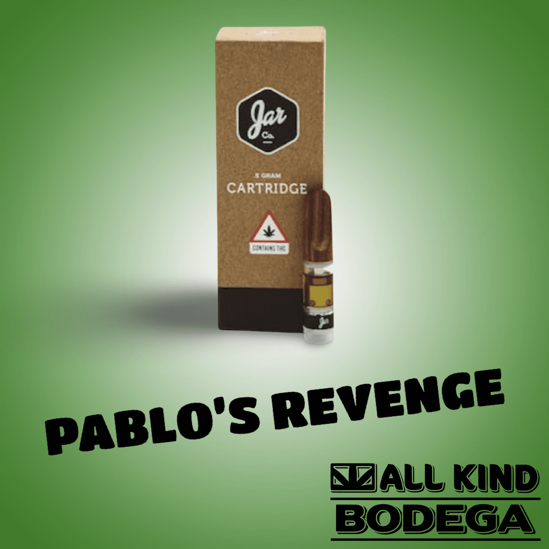 Pablo's Revenge Live Resin .5g Vape Cart (@jarcannabis2.0)