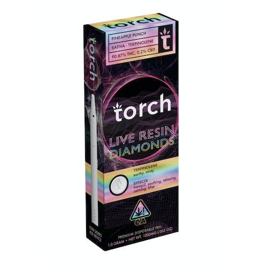 G. Torch 1g Live Resin Diamonds Disposable - Pineapple Punch (S)