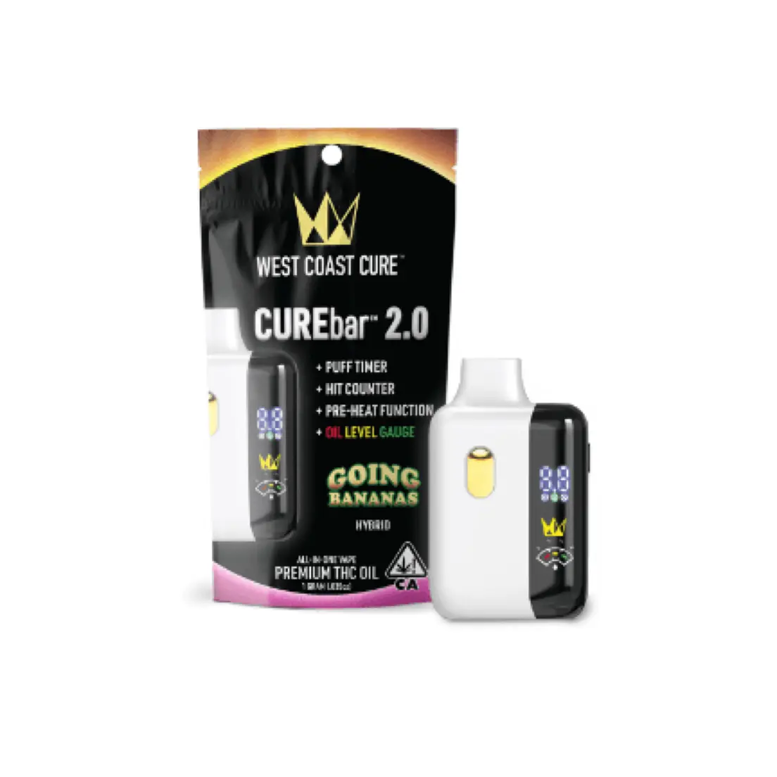 Going Bananas AIO CUREbar 2.0 1.00 g