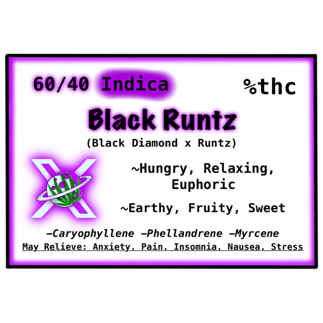 Black Runtz ($30 Tier)