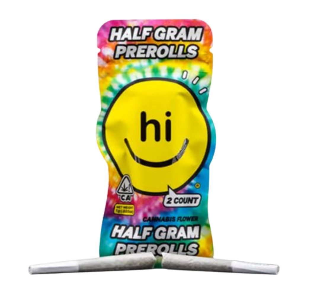 Hi Pre-roll 2pk Pink Grapes 1g