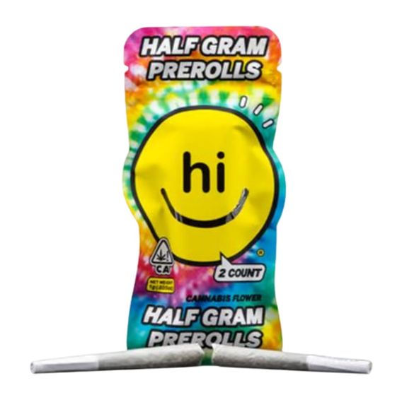 Hi Pre-roll 2pk Pink Grapes 1g