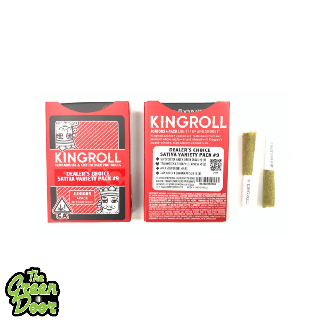 Kingroll - Sativa Mix #9 - Inf Pr - 4PK - 3g