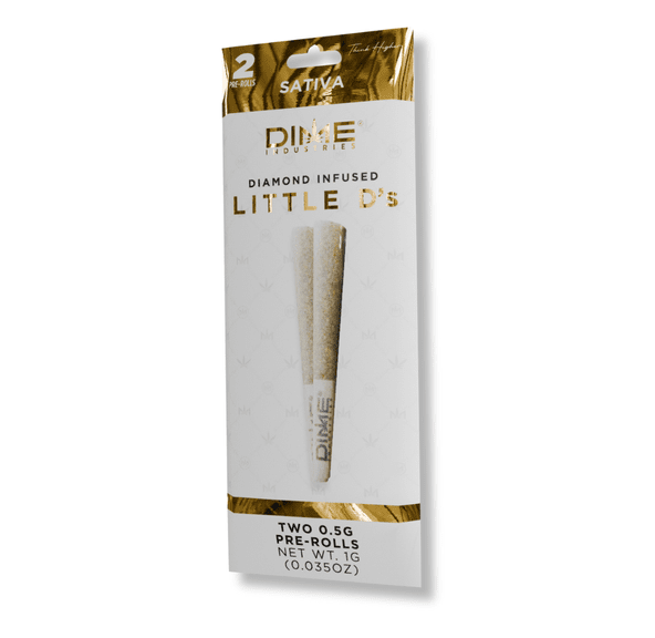 Dime | Infused Prerolls | 2 x .5g | Diamonds | Shake Shack