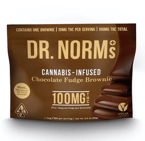 Chocolate Fudge Brownie 100mg Vegan