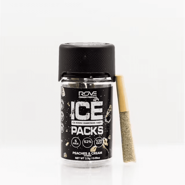 Rove Infused Pre-roll Pack Peaches N' Cream 2.5g