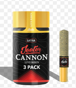 JEETER SOUR DIESEL 3PK CANNON INFUSED LIVE RESIN 1.5G SATIVA