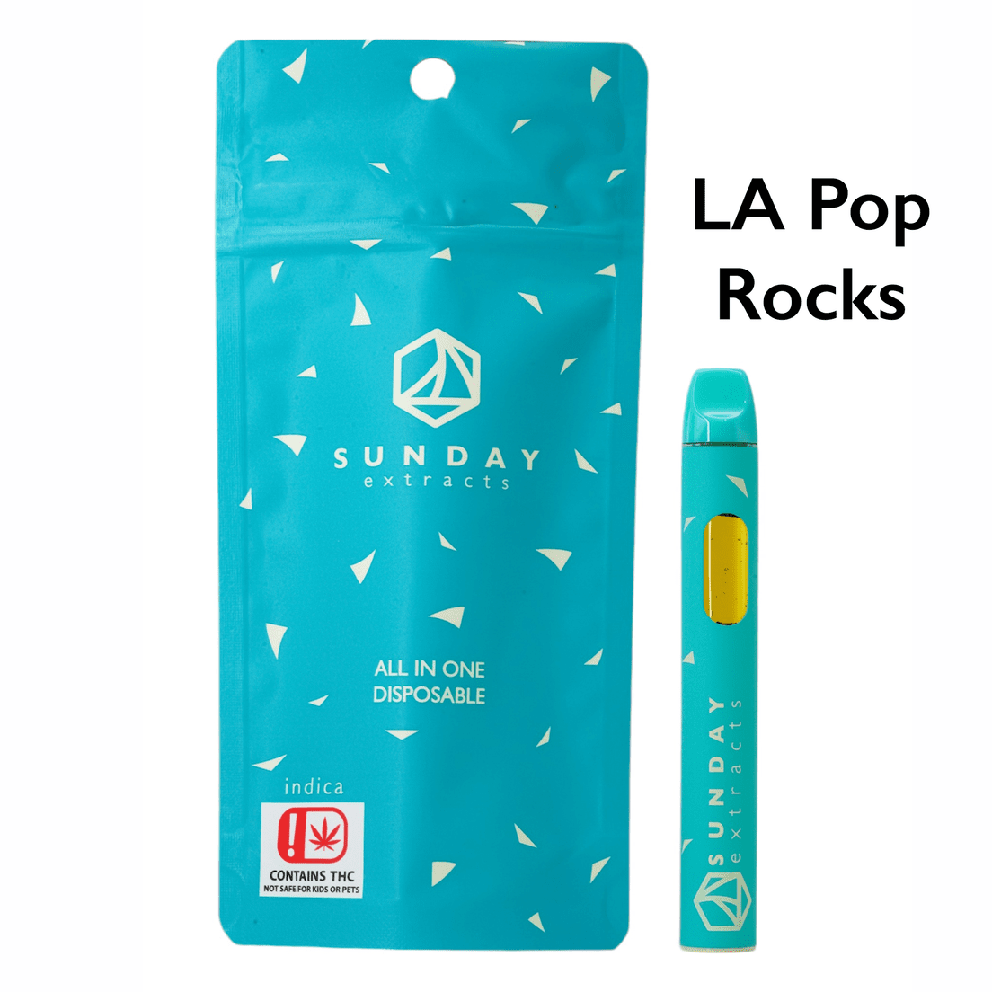 SUNDAY EXTRACTS LA POP ROCKS DISPOSABLE 2G
