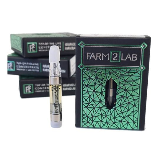 1. Farm2Labs 1g THC Live Resin Cartridge - Raspberry Octane (H) *SALE*